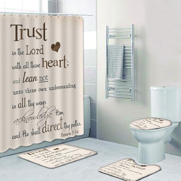 shower curtains love god be strong print 4pcs curtain set non slip rug bath mat white letters pattern bathroom toilet lid cover
shower curtains love god be strong print 4pcs curtain set non slip rug bath mat white letters pattern bathroom toilet lid cover