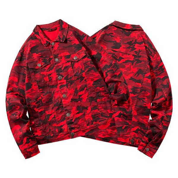 men's jackets cotton camouflage jacket trendy denim coats casual loose streetwear youth fashion outerwear long sleeve turn-down collar, Black;brown
men's jackets cotton camouflage jacket trendy denim coats casual loose streetwear youth fashion outerwear long sleeve turn-down collar, Black;brown