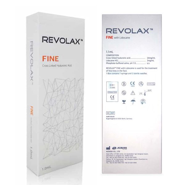 beauty items deep fine sub-q liquid dermal filler facial plastic revolax gel