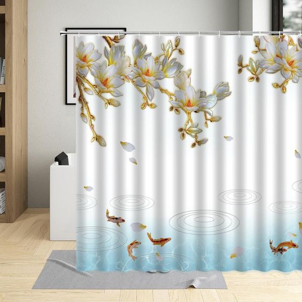 chinese style shower curtains flower plant koi scenery illustrator bathroom curtain waterproof home decor cloth with hooks
chinese style shower curtains flower plant koi scenery illustrator bathroom curtain waterproof home decor cloth with hooks