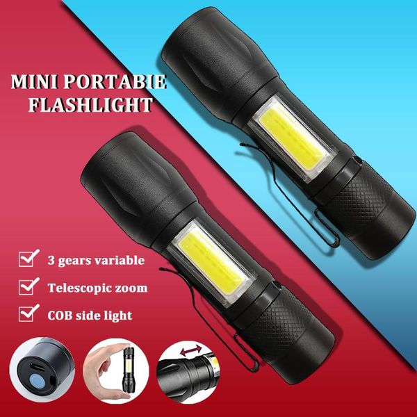 flashlights torches portable outdoor water resistant torch light zoomable mini cob 3 model lamp beads emergency use
flashlights torches portable outdoor water resistant torch light zoomable mini cob 3 model lamp beads emergency use