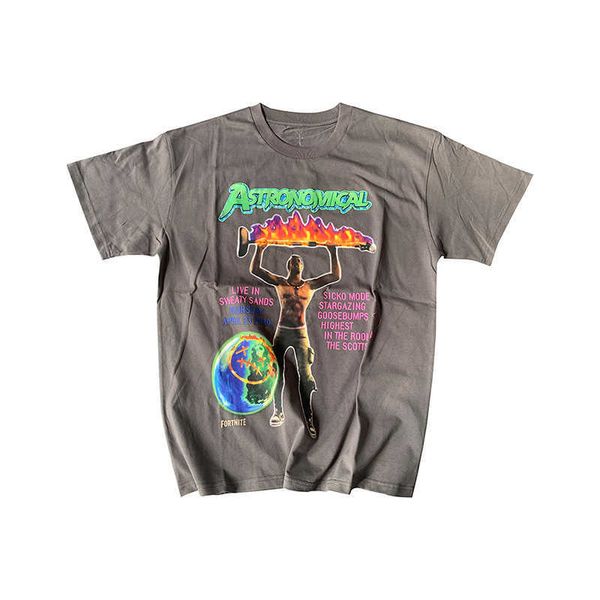 travis scott fortress night co branded earth portrait high street hip hop tide washed loose short sleeve t-shirt 9fcy, White;black
travis scott fortress night co branded earth portrait high street hip hop tide washed loose short sleeve t-shirt 9fcy, White;black