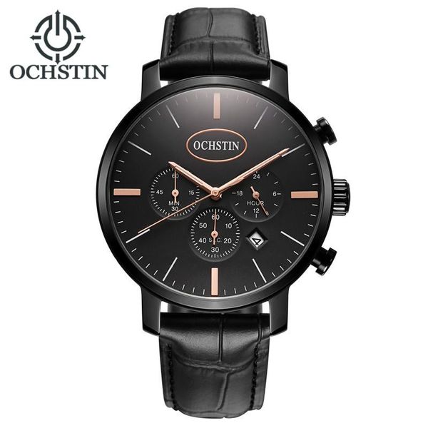 wristwatches men watches brand auto date multifunction hours leather strap quartz wristwatch male independent display relogio masculino 2021, Slivery;brown 
wristwatches men watches brand auto date multifunction hours leather strap quartz wristwatch male independent display relogio masculino 2021, Slivery;brown