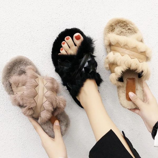 fur womens slippers cold day warm home furry slip-on flat ladies mules plush casual shoes women, Black
fur womens slippers cold day warm home furry slip-on flat ladies mules plush casual shoes women, Black