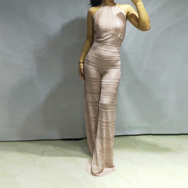 women's jumpsuits & rompers 2021 design women outfits summer halter strappy lace pink black open back backless party bandage, Black;white
women's jumpsuits & rompers 2021 design women outfits summer halter strappy lace pink black open back backless party bandage, Black;white