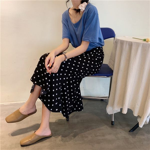 skirts polka dots brief stylish women korean office lady minimalist fashion sweet loose all match long dzjk, Black
skirts polka dots brief stylish women korean office lady minimalist fashion sweet loose all match long dzjk, Black