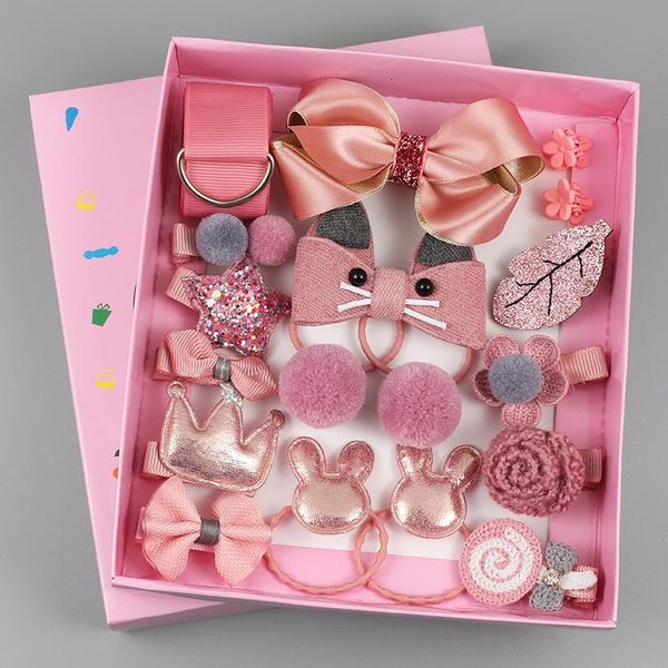 hair accessories 18 piece clip set cute girl headwear bow flower animal hairpins band cartoon elastic headdress gift, Slivery;white
hair accessories 18 piece clip set cute girl headwear bow flower animal hairpins band cartoon elastic headdress gift, Slivery;white