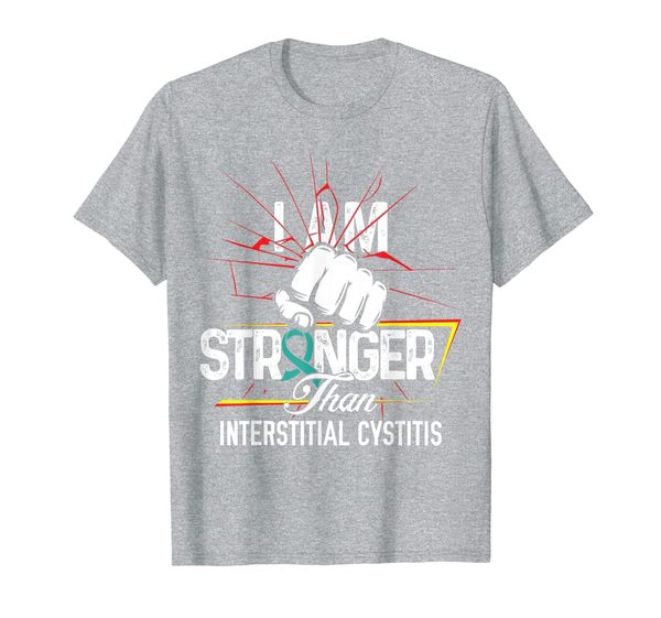 I am Stronger- Interstitial Cystitis Awareness Ribbon Shirts, Mainly pictures