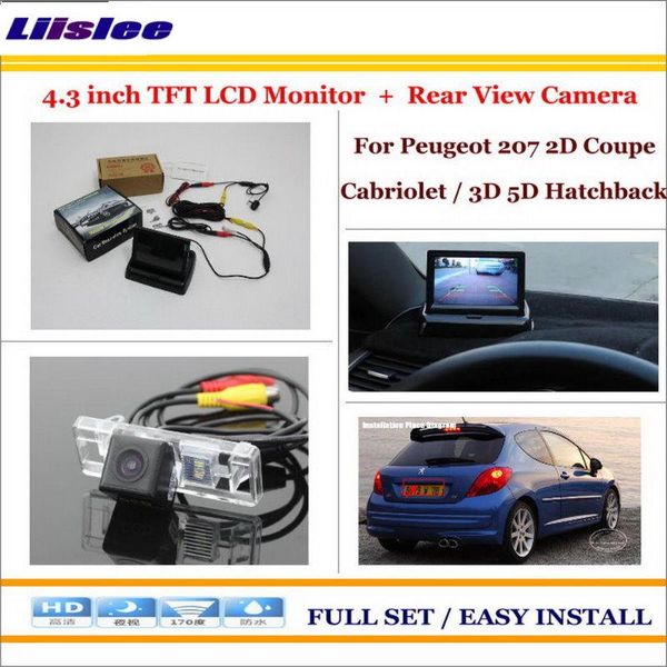 car video auto camera for 207 2d coupe cabriolet 3d 5d hatchback reverse rear 4.3"lcd monitor parking system
car video auto camera for 207 2d coupe cabriolet 3d 5d hatchback reverse rear 4.3"lcd monitor parking system