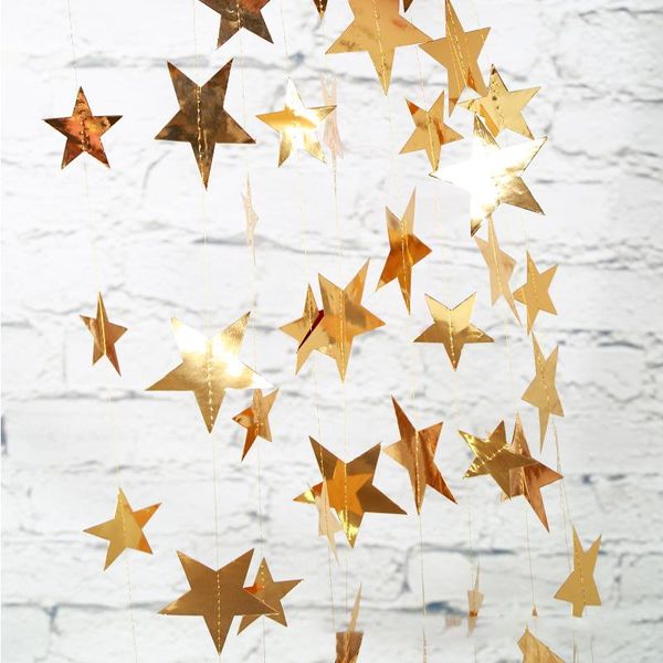 party decoration 4m gold star shape pennants paper garland banner bunting birthday baby shower wedding home decorations
party decoration 4m gold star shape pennants paper garland banner bunting birthday baby shower wedding home decorations