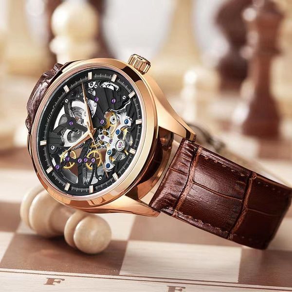 wristwatches ailang brand automatic mechanical wristwatch men original design sport watches men's casual business watch male clock, Slivery;brown
wristwatches ailang brand automatic mechanical wristwatch men original design sport watches men's casual business watch male clock, Slivery;brown