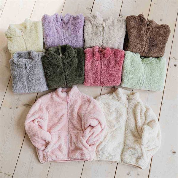 kids children's sherpa fleece jacket boys girls double sides plush coat stand collar hoodie zipper sweat shirt sports casual outdoor o, Blue;gray
kids children's sherpa fleece jacket boys girls double sides plush coat stand collar hoodie zipper sweat shirt sports casual outdoor o, Blue;gray