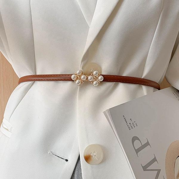 belts pearl thin belt women's fashion decorative dress casual simple hundred with skirt shirt waist chain for women, Black;brown
belts pearl thin belt women's fashion decorative dress casual simple hundred with skirt shirt waist chain for women, Black;brown