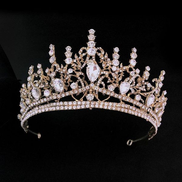 hair clips & barrettes gold color crown and tiara women wedding accessories for bridal crystal rhinestone diadema baroque headbands forseven, Golden;silver
hair clips & barrettes gold color crown and tiara women wedding accessories for bridal crystal rhinestone diadema baroque headbands forseven, Golden;silver