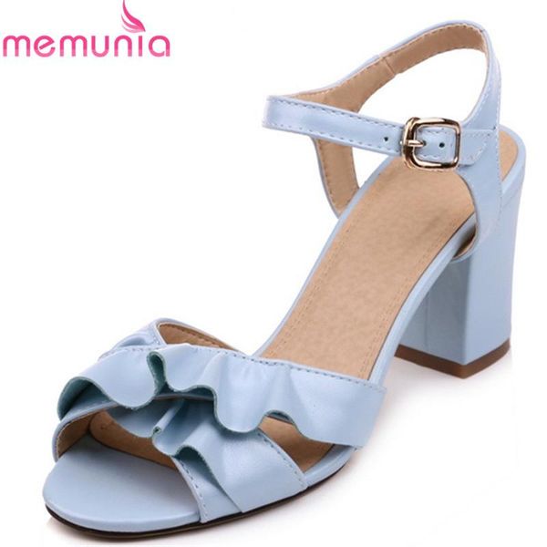 classic women sandals buckle sweet summer shoes solid colors square high heels ladies party, Black
classic women sandals buckle sweet summer shoes solid colors square high heels ladies party, Black