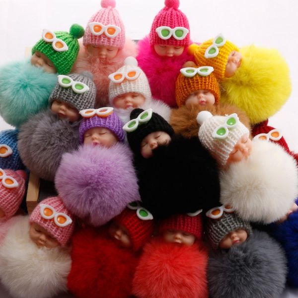 kimter pompom key rings creative glasses sleeping baby doll keychains rabbit fur ball keychain for women girls dhl h600q f, Slivery;golden
kimter pompom key rings creative glasses sleeping baby doll keychains rabbit fur ball keychain for women girls dhl h600q f, Slivery;golden