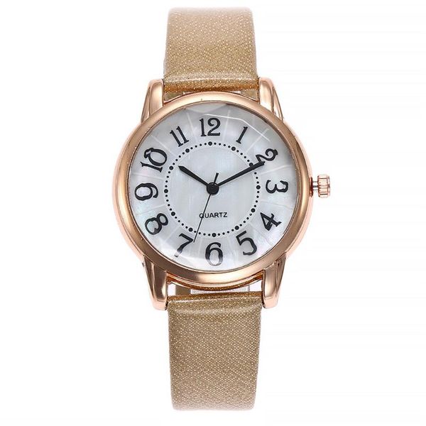 wristwatches fashion brand women's watches quartz leather strap ladies dress luxury watch analog mens wrist relogio, Slivery;brown
wristwatches fashion brand women's watches quartz leather strap ladies dress luxury watch analog mens wrist relogio, Slivery;brown