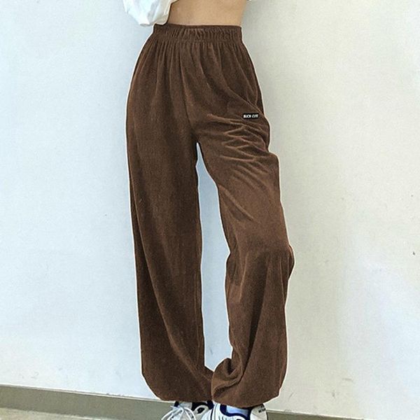 women corduroy cargo pants streetwear solid brown high waist wide leg straight female casual baggy trousers d20 women's & capris, Black;white
women corduroy cargo pants streetwear solid brown high waist wide leg straight female casual baggy trousers d20 women's & capris, Black;white