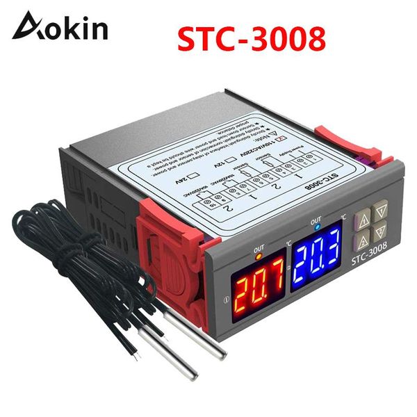 smart home control stc-3008 digital temperature switch controller thermostat sensor with dual ntc adjustable temp
smart home control stc-3008 digital temperature switch controller thermostat sensor with dual ntc adjustable temp