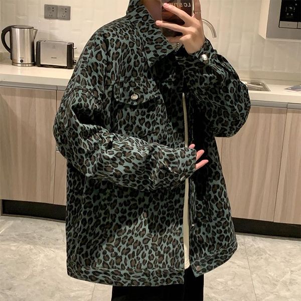 men's jackets autumn leopard jacket fashion multicolor casual pocket tooling mens streetwear loose hip-hop bomber men, Black;brown
men's jackets autumn leopard jacket fashion multicolor casual pocket tooling mens streetwear loose hip-hop bomber men, Black;brown