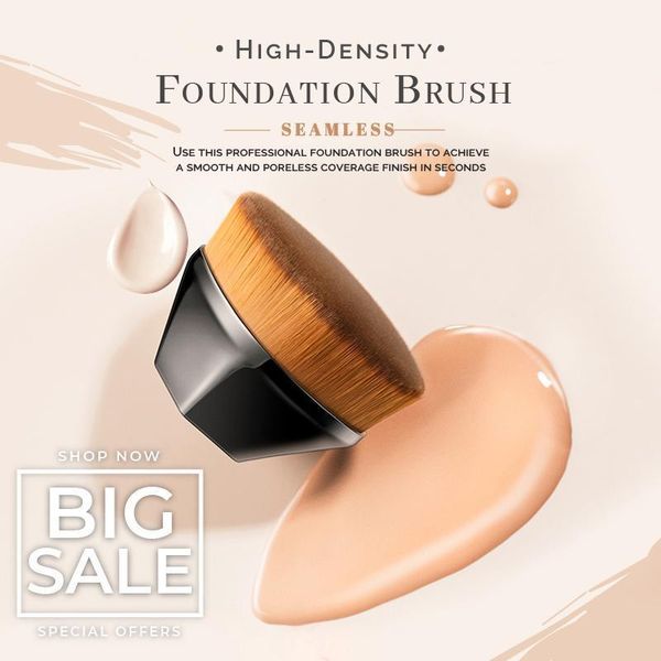 storage boxes & bins seamless foundation brush makeup brushes bb cream loose powder flat kit set female make up tool cosmetics be 0525
storage boxes & bins seamless foundation brush makeup brushes bb cream loose powder flat kit set female make up tool cosmetics be 0525