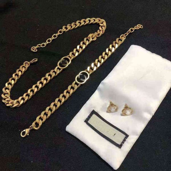 factory specials aa 2021 twisted piece necklace bracelet earrings brass neck chain earrings 925 silver needle
factory specials aa 2021 twisted piece necklace bracelet earrings brass neck chain earrings 925 silver needle