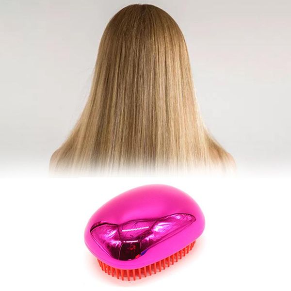 hair brushes 1pcs egg round shape detangling comb salon care for travel brush soft styling tools, Silver
hair brushes 1pcs egg round shape detangling comb salon care for travel brush soft styling tools, Silver