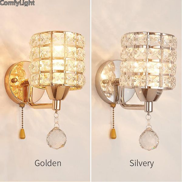 modern wall lamp gold crystal indoor light sconces led home dining living room bedroom bedside decor lighting fixture shop
modern wall lamp gold crystal indoor light sconces led home dining living room bedroom bedside decor lighting fixture shop
