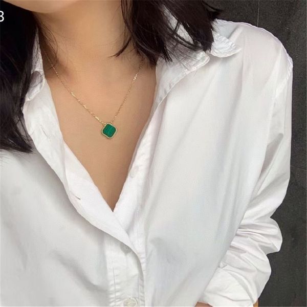 van clover necklace designer women clover pendant necklaces screw jewelry love flowers necklace fashion luxury party wedding couple gift gfd, Silver
van clover necklace designer women clover pendant necklaces screw jewelry love flowers necklace fashion luxury party wedding couple gift gfd, Silver