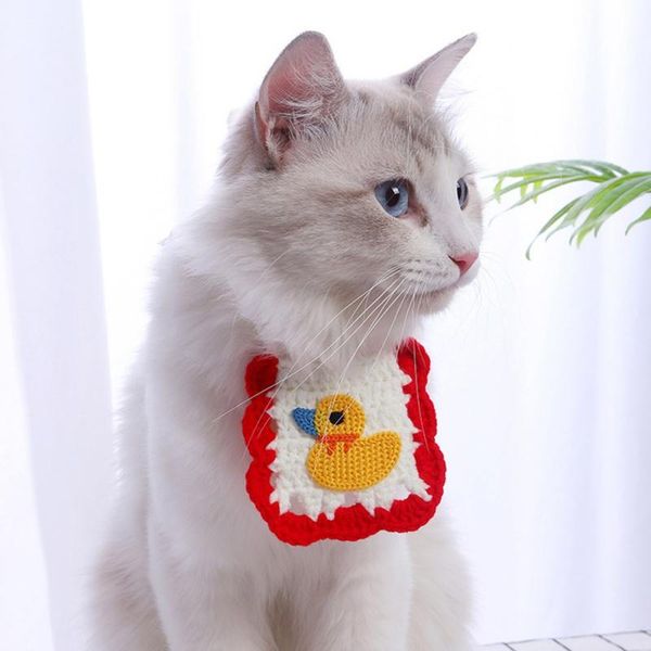 cat collars & leads handmade dog collar crocheted cartoon animal pet knitted bib kitty necklace for small medium accessories
cat collars & leads handmade dog collar crocheted cartoon animal pet knitted bib kitty necklace for small medium accessories