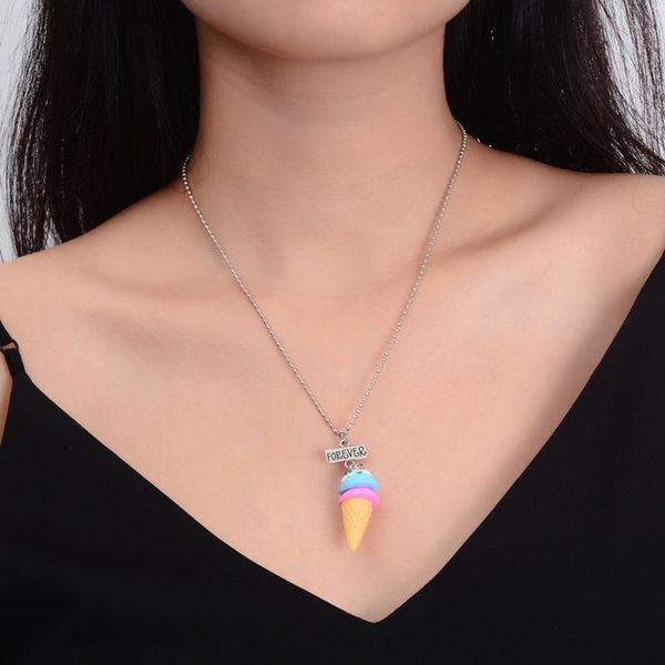 pendant necklaces necklace 2021 cream dessert cartoon choker jewelry for women wholesale collares, Silver
pendant necklaces necklace 2021 cream dessert cartoon choker jewelry for women wholesale collares, Silver