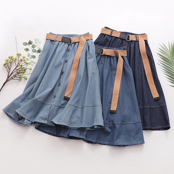 skirts spring summer casual sweet belt soft deion skirt women high waist single breasted loose a-line female kawaii u122, Black
skirts spring summer casual sweet belt soft deion skirt women high waist single breasted loose a-line female kawaii u122, Black