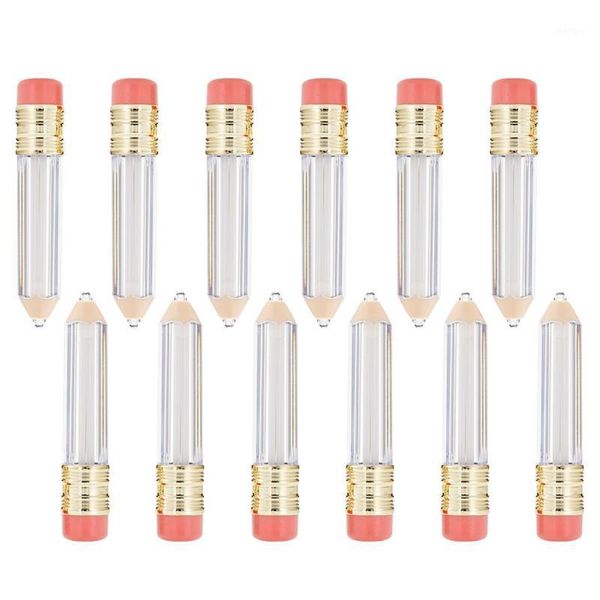 storage bottles & jars 12pcs creative pencil shaped empty lip gloss tubes containers clear mini refillable oil (as
storage bottles & jars 12pcs creative pencil shaped empty lip gloss tubes containers clear mini refillable oil (as