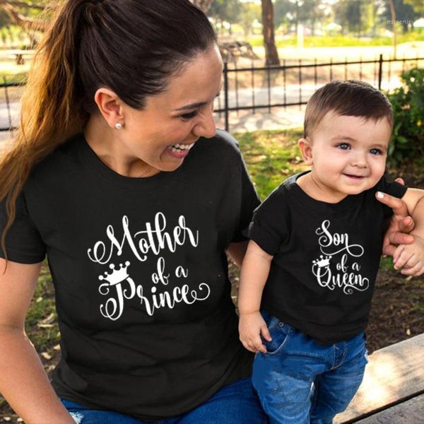 women's t-shirt 1pcs son of queen mother a prince mommy and shirts kid baby boy matching tshirts summer family, White
women's t-shirt 1pcs son of queen mother a prince mommy and shirts kid baby boy matching tshirts summer family, White