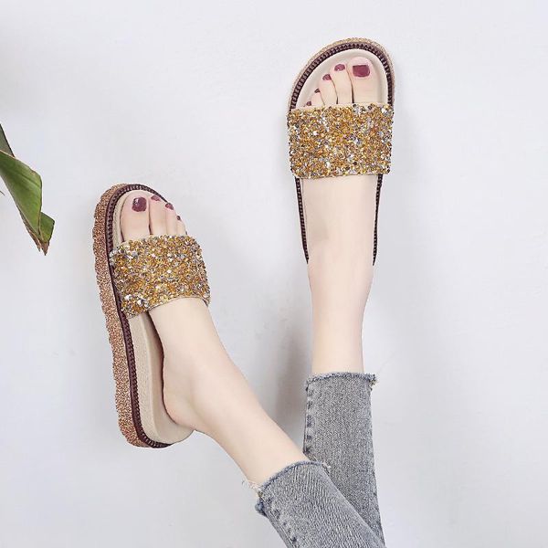 shoes med slippers casual glitter slides platform slipers women luxury jelly soft 2021 flat pu fabric rubber crystal fashion, Black
shoes med slippers casual glitter slides platform slipers women luxury jelly soft 2021 flat pu fabric rubber crystal fashion, Black