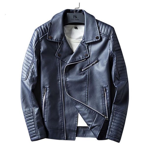 men's leather & faux 2021 pu men's leather jacket, oblique zipper motorcycle leisure coat, Black
men's leather & faux 2021 pu men's leather jacket, oblique zipper motorcycle leisure coat, Black