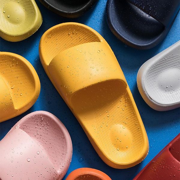 slippers summer thick platform women indoor flip flops bathroom slipper eva anti-slip sandals couple home slides ladies shoes, Black
slippers summer thick platform women indoor flip flops bathroom slipper eva anti-slip sandals couple home slides ladies shoes, Black