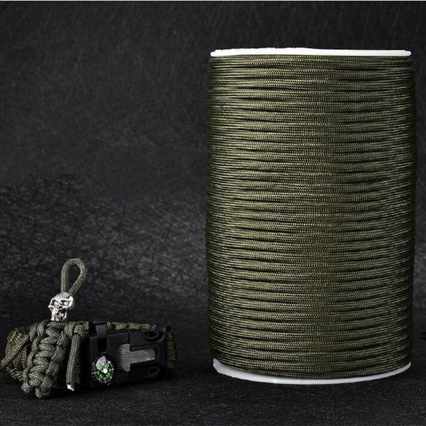 outdoor gadgets 100m military standard 12-core paracord rope 4.5mm parachute cord camping survival umbrella tent lanyard strap bundle
outdoor gadgets 100m military standard 12-core paracord rope 4.5mm parachute cord camping survival umbrella tent lanyard strap bundle