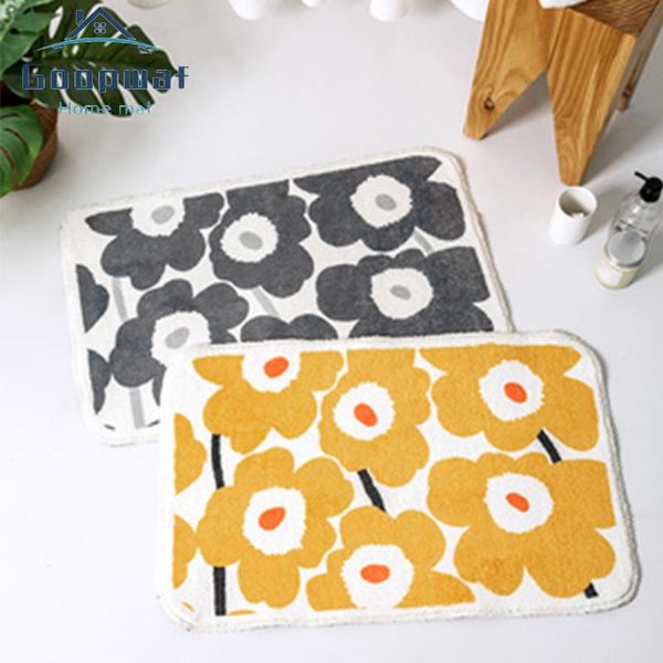carpets creative flower pattern bathroom carpet home entrance non-slip absorbent floor mat washable
carpets creative flower pattern bathroom carpet home entrance non-slip absorbent floor mat washable