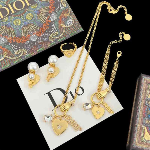 74% off family love pendant necklace feminine temperament pearl earrings brass heart letter bracelet female, Silver 
74% off family love pendant necklace feminine temperament pearl earrings brass heart letter bracelet female, Silver