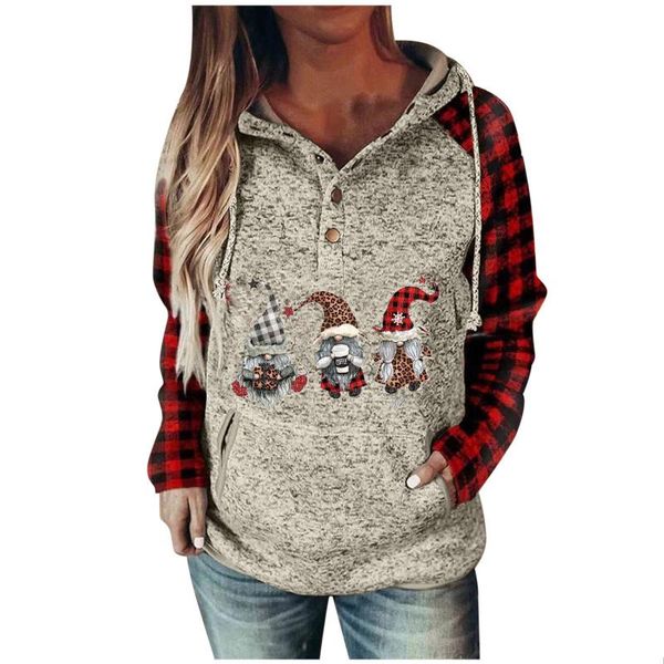women's hoodies & sweatshirts in stock women fashion stitching hooded sweater christmas print button down long sleeve pullover #8, Black
women's hoodies & sweatshirts in stock women fashion stitching hooded sweater christmas print button down long sleeve pullover #8, Black