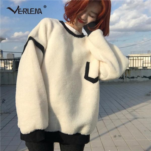 women's hoodies & sweatshirts black patchwork hem collar fleece oversized beige sweatshirt fluffy terry hip hop batwing sleeve autumn w
women's hoodies & sweatshirts black patchwork hem collar fleece oversized beige sweatshirt fluffy terry hip hop batwing sleeve autumn w