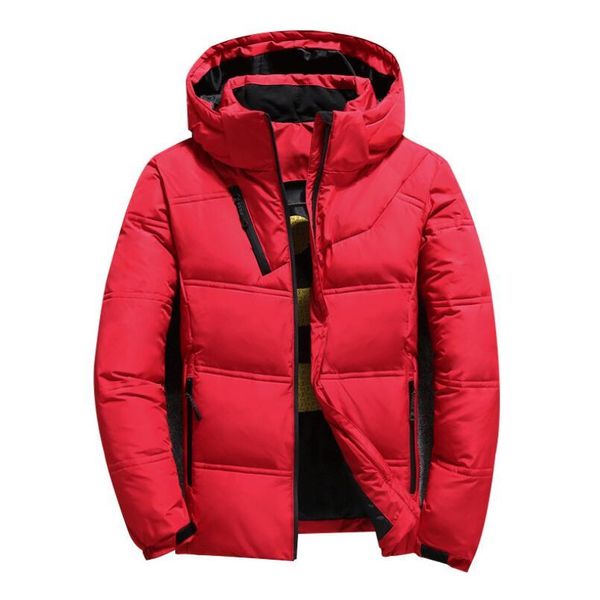 winter jacket men down parkas white duck puffer thick warm snow parka overcoat windbreaker hooded, Black
winter jacket men down parkas white duck puffer thick warm snow parka overcoat windbreaker hooded, Black