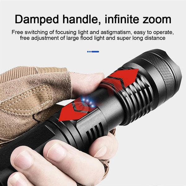 flashlights torches xhp50 led super bright usb rechargeable tactical retractable 5 modes waterproof for outdoor camping
flashlights torches xhp50 led super bright usb rechargeable tactical retractable 5 modes waterproof for outdoor camping