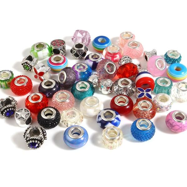 other 1set(approx 60 pcs) acrylic large hole charm beads metal round at random loose for diy bracelets jewelry making
other 1set(approx 60 pcs) acrylic large hole charm beads metal round at random loose for diy bracelets jewelry making