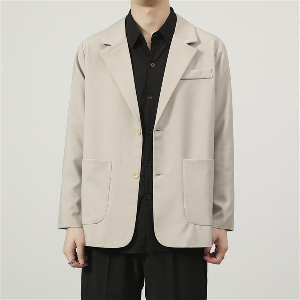 men's suits & blazers small suit male ruffian handsome spring leisure black jacket loose korean edition trend ins thin style boy s-4xl, White;black
men's suits & blazers small suit male ruffian handsome spring leisure black jacket loose korean edition trend ins thin style boy s-4xl, White;black