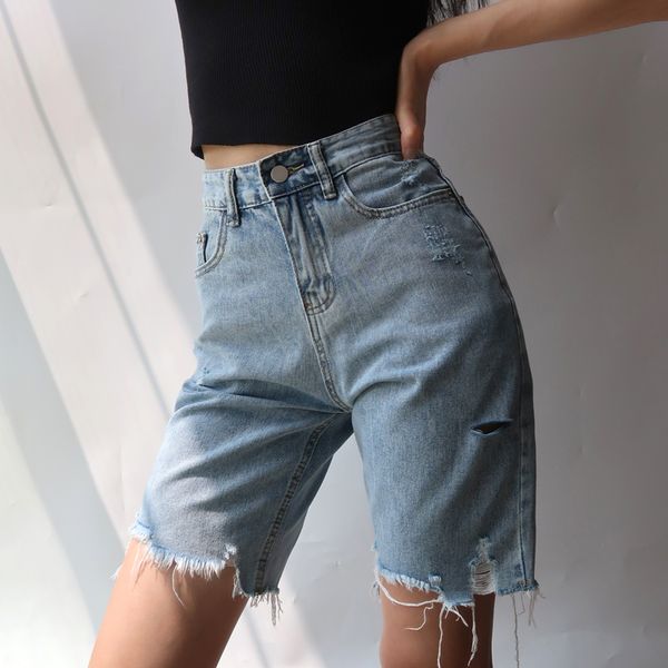 high waist hole tassels slim cyclist denim bermuda shorts jeans summer straight casual fashion women denim shorts zipper 2021, White;black
high waist hole tassels slim cyclist denim bermuda shorts jeans summer straight casual fashion women denim shorts zipper 2021, White;black