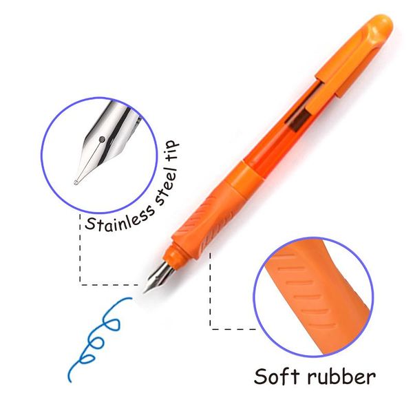 luxury quality ink refill cartridgemini pen, plastic mini fountain pen with catridge pens
luxury quality ink refill cartridgemini pen, plastic mini fountain pen with catridge pens
