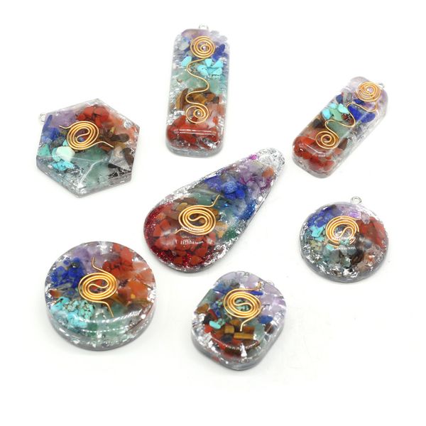 lucky gravel 7 chakra beads stone energy charms round waterdrop healing crystal reiki pendant for necklace jewelry making, Bronze;silver
lucky gravel 7 chakra beads stone energy charms round waterdrop healing crystal reiki pendant for necklace jewelry making, Bronze;silver