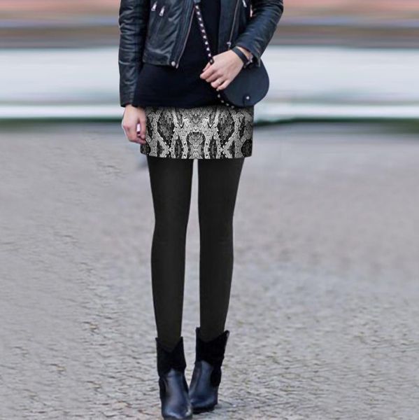 women's trousers winter plus serpentine print large size package hip skirt pants leggings thick warmth slimming women #t2q, Black
women's trousers winter plus serpentine print large size package hip skirt pants leggings thick warmth slimming women #t2q, Black
